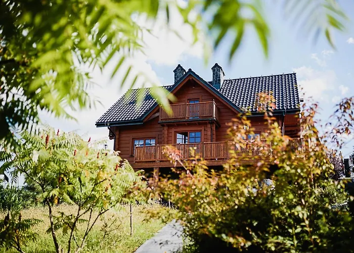 Dom W Chmurach Semesterbostad *